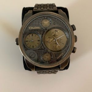 Bronze men’s oversized watch